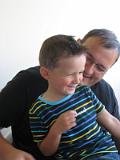 Chez papy et mamie le 17 Août 2010